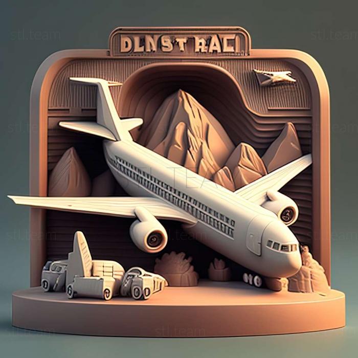 3D model Airport Incgame (STL)